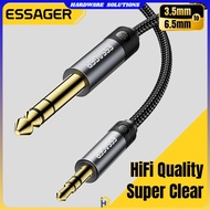 ESSAGER 3.5mm to 6.5mm AUX Cable Adapter Audio Jack Cable 1.2M - EYCMM-XL0G