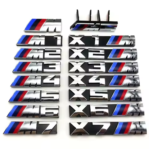 rrr BMW M Logo X1 X2 X3 X4 X5 X6 F48 G01 E84 E83 F39 F10 F30 G11 G07 G86 G80 G60 E60 E46 3D Car Fron