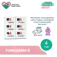 Fundamin-e 4 Tablets - vitamin B1, B6, B12, And vitamin E Supplementation