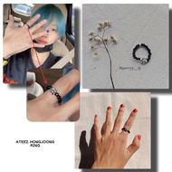 ATEEZ Ring Series - ATEEZ member Ring Series - Kpop Ring - Beaded Ring