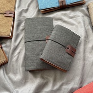 Linen Handbook Retro Traveler Diary TN Book Niche High-value Diary A6