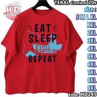 FISH T-SHIRT ML XL 2XL 3XL 4XL 5XL 6XL 7XL 8XL 9XL T-SHIRT JUMBO SIZEBIG HD245