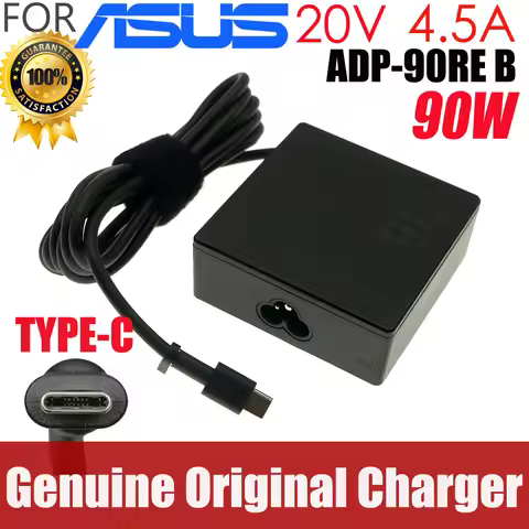 Genuine ADP-90RE B 20V 4.5A USB Type C AC Adapter Charger for Asus VivoBook S 14 M3402RA K3402ZA Viv