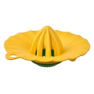 PPFYLLD Pemerah jeruk lemon sunkist jeruk peras, kuning cerah/hijau terang, 15 cm