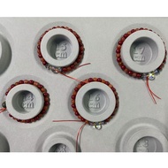 3~7mm South Red Agate Cinnabar Beads Bracelets