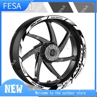 ADV160 Reflective Motorcycle Accessories Wheel Sticker Hub Decals Rim Stripe Tape For honda ADV160 a