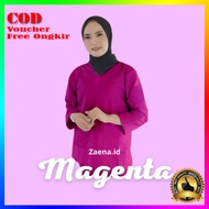 [JUMBO MAGENTA color] Oka shirt | Nurse Uniform Ok | Doctor's Uniform | Medical Scrub Clothes | Scru