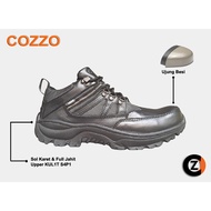 Cozzo VENTE Leather Safety Shoes - Safety Low Boots - Safety Industry Work Shoes Project Safety Shoes Premium
