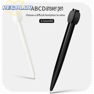 HANIRAY Rotation Answer Gel Pen, Writing Tools Creative Stationery Black Ink Gel Pen, Decompression 