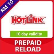 [RM 10]Hotlink Maxis Prepaid Topup Reload (not share a topup)