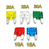 Mini Plug In Fuse 10 Amp 15 Amp 20 Amp 25 Amp 30 Amp