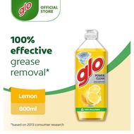 Glo Active Foam Lemon Dishwash Liquid 800ml