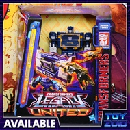 Transformers Legacy United Leader G1 Universe Soundwave with Rumble Buzzsaw Ravage