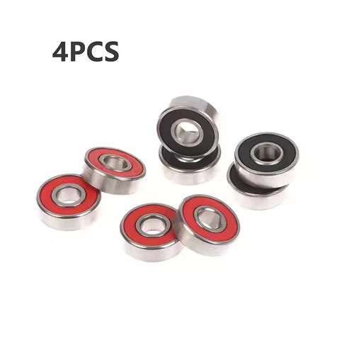 4pcs 608 2RS Hybrid Ceramic Ball Bearing 8*22*7mm ABEC-11 High Speed Roller Skate Skateboard Wheel M
