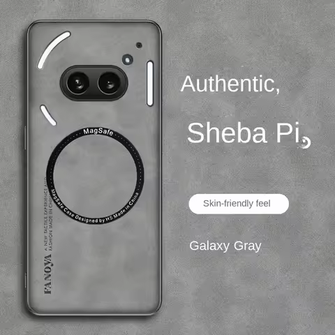 For Nothing Phone 2A Case Soft PU Skin With Magnetic Protective Back Cover Case For Nothing Phone2A 