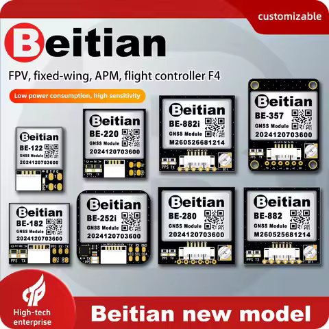 Beitian GNSS Module Ublox M10 TTL Built-in IST8310 Compass BDS GPS GALILEO FPV UAV Flight Control BE
