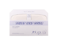 全城熱賣 - [250張] 旅行一次性馬桶墊 坐墊 紙水溶馬桶坐墊 可沖溶水坐廁紙 -1包#KHH