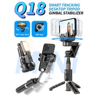 Q18 Single-Axis Gimbal Selfie Stick Tripod Stand Panoramic Follow Shot Anti-Shake Handheld Gimbal St