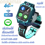 นาฬิกาโอโม่ เด็ก  นาฬิกาเด็ก นาฬิกาไอโมเด็กถูก กันน้ำ นาฬิกาไอโมเด็กz6 นาฬิกากันเด็กหาย Watch Phone Smart Watch GPS  Video Call 4G  Kid’s Watch 4G GPS tracker Kids