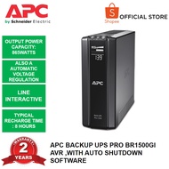 APC Power Saving Back UPS Pro BR 1500VA, (BR1500GI) with Auto Shutdown Software