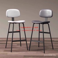 Chair Cafe Simple Feet Business Foot Stool Chair Nakajima Red Stool Bar Nordic Net High Backrest Hig