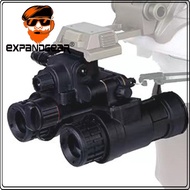 แว่นตาส่องกลางคืนรุ่น ExpandoGear PVS-31 ใช้ได้กับ M4A1 HK416 Jingming LDT ของเล่นเกมส์สนุกๆ มีไฟส่อ