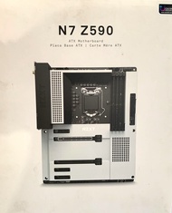 MAINBOARD (เมนบอร์ด) 1200 NZXT N7 Z590 (MATTE WHITE) มือสอง ประกันไทย