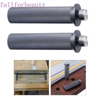 FALLFORBEAUTY 2pcs/set Table Limit Block, Aluminum Alloy 19mm/20mm Table Hole Workbench Peg Brake Be