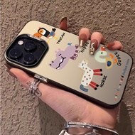 Cartoon animal summer hard horse nil cute Case hp iphone 7 PRO MAX XS XR 11 12 13 14 15 PLUS