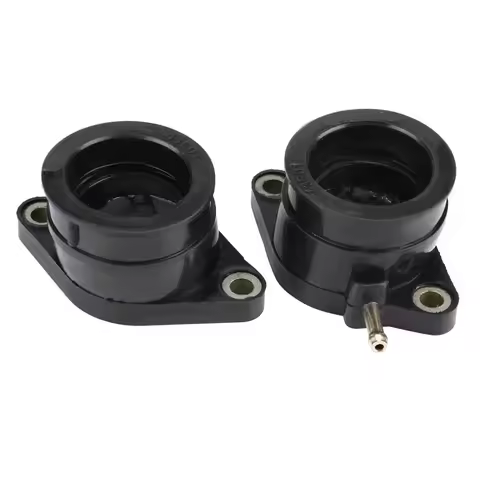 1 Pair Motorcycle Carb Carburetor Intake Boot Carb Insulator for YAMAHA TT600 XT600 for TT600N for X