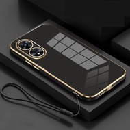 OPPO A18 A38 A98 Premium TPU Silicon Case Free Lanyard