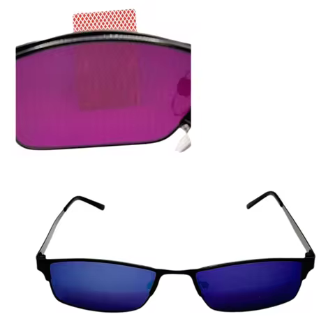 Infrared Ink Sunglasses Invisible Ink X-ray Red Light Glasses For Infrared Marked Playing Cards(Only
