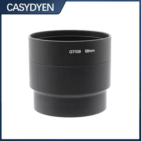 58mm Metal Adapter Tubus Lens Adapter Tube Replace For Canon Powershot G7 G9