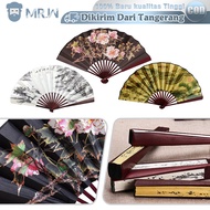 8 Inch Traditional Fan Chinese Paper Fan Chinese Motif Paper Folding Fan Chinese Silk Folding Fan