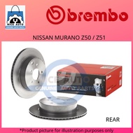 NISSAN MURANO Z50 / Z51 / NISSAN FAIRLADY 370Z Z34 (REAR) BRAKE DISC ROTOR -BRAND BREMBO