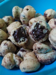 Soes Kering Coklat 1kg/ Soes kering isi cokelat/ soes kering kiloan murah/ Soes Klinci