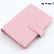 NOVAGEAR​ Binder Cover Ring Binder Stationery Refillable Journal|Color A6/A5 Notepad Cover
