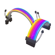 Me ARGB ARGB Magic Light Synchronization Computer Case Fan Luminous Light Board 24P 8P Neon Line Neo