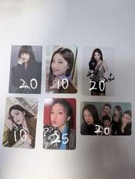 Yeji@Itzy,Itzy full group 小卡