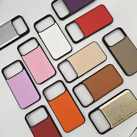 Saffiano Premium Cross Texture Leather Case For iPhone 13 14 15 16 17 Slim Anti-Scratch Business Bac