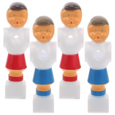 4Pcs Table Football Players Foosball Athletes Replacement Parts Precision Shooting Ergonomic Resista