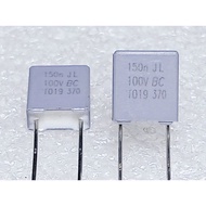 Vishay BC MKT 370 0.15uf 150nf 154k 100V Metallized Polyester Film Capacitor