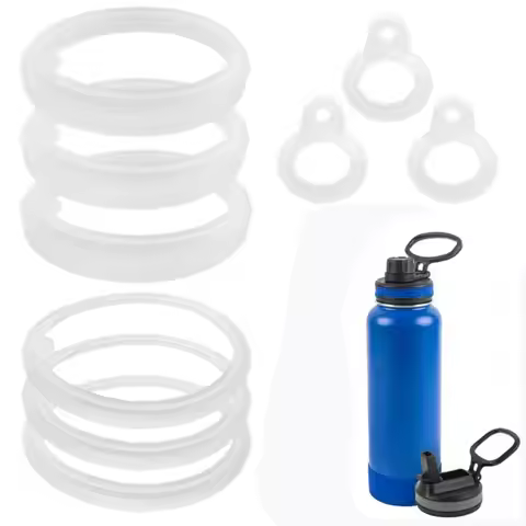 Silicone Water Bottle Gasket Replacement Transparent Bottle Accessories Replacement O Ring Home for 
