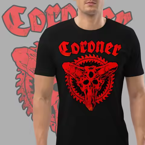 Coroner Band T Shirt