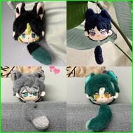 GC Genshin Imapct Alhaitham Xiao Wanderer Tighnari Plush Dolls Gift For Girls Pendant Cat Ears With 