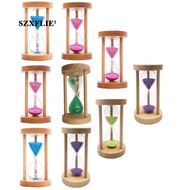 [Szxflie1]  , Wooden  Hourglass glass  6 mins/8mins/1/20 mins/2  Clock  for Games Classroom