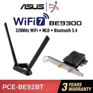 ASUS PCE-BE92BT BE9400 TRI BAND WIFI7 PCIE ADAPTER WITH BLUETOOTH 5.4
