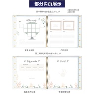 Baby Growth Record Book FSC Certified Paper Handbook Photo Storage Manual Notebook