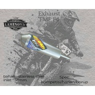 FMF TS 125 exhaust Silencer.Fmf Trail 2-stroke exhaust silencer Ninja 2-stroke silencer Fizr trail s