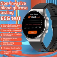 New Men Smart Watch ECG Monitoring HRV Noninvasive Blood Glucose Heartrate Temperature Women's Blue Tooth Waterproof Smart Watch